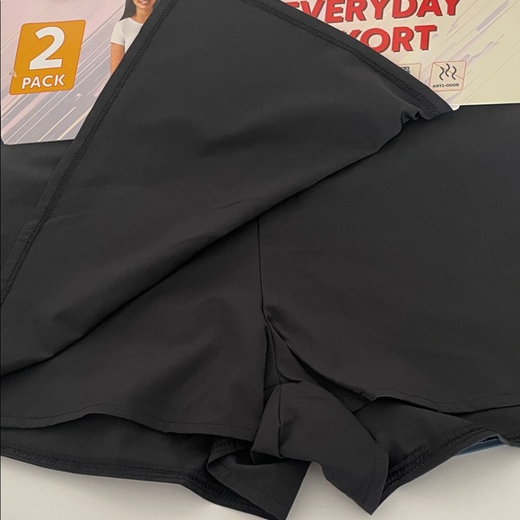 32 COOL Youth Everyday Skort 2Pack Blue. Black Size S -7/8 / Z6 - Picture 7 of 9